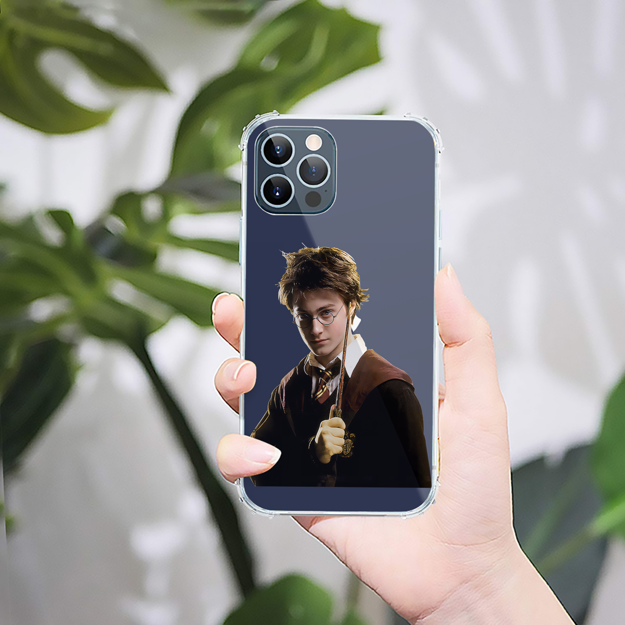 （画像用） Harry Potter ハリー・ポッターシリーズ 【iPhone 12シリーズ対応】透明スマホケース（クリアソフトケース）